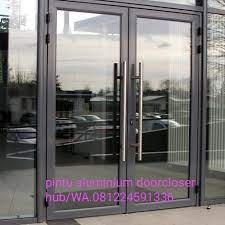 Jual Pintu Kaca Aluminium Doorcloser