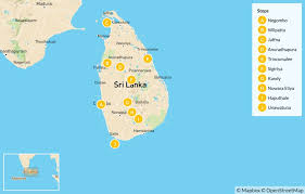 sri lanka travel maps maps to help