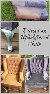 the saga of dyeing an upholstered chair