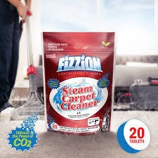 fizzion steam carpet cleaner tablets