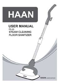haan carpet cleaner fs 20 user guide