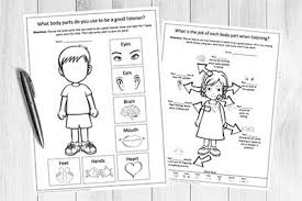 Very short listenings (less than a minute). The Ultimate Whole Body Listening Worksheets And Guide Speech Therapy Store