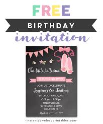 Free Printable Editable Pdf Birthday Party Invitation Diy