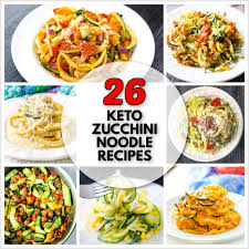 26 keto zucchini noodle recipes easy