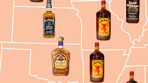 The Map Of The Most Popular Liquor In Each State