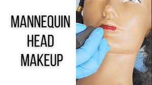 how to prep mannequin head makeup