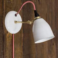 lovell plug in wall sconce barn light