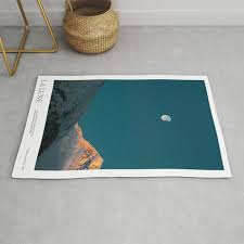 la lune photography poster prints rug