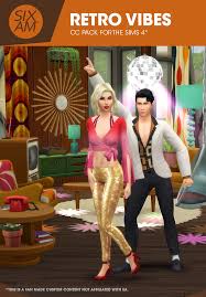 retro vibes cc pack the sims 4 build