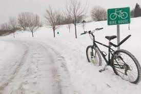 cycling in winter weather for kids