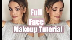 full face makeup tutorial everyday