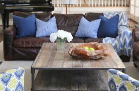 Styling Your Brown Leather Sofa The