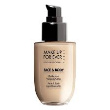 makeup forever face and body foundation