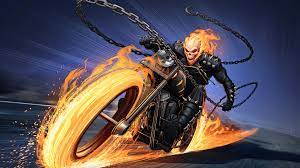 ghost rider motorcycle marvel superhero