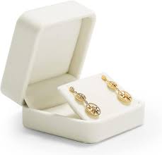 velvet earring gift box ring gift box