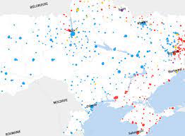 Guerre en Ukraine : la carte quotidienne pour suivre la situation ville par  ville - Le Parisien