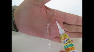 remove super krazy glue