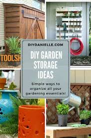 Easy Garden Storage Ideas To Diy