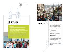 Maps Brochures And Presentations University Of Warsaw