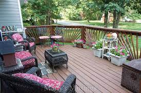 budget decorating ideas for the deck