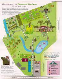 garden map the botanical gardens of nevis