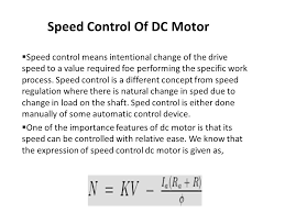 Speed Control Of Dc Series Motor Ppt gambar png