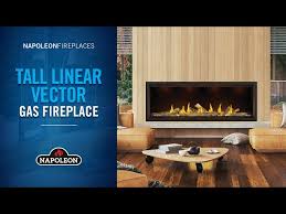 Linear Vector Gas Fireplace