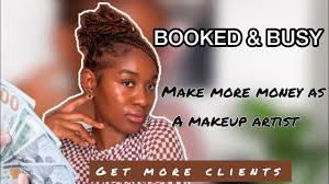 clients as a makeup artist