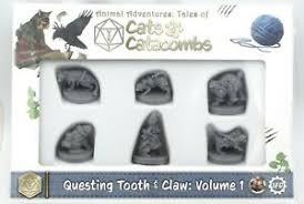 The contents on volume 2 are: Animal Adventures Sfaacc 001 Questing Tooth Claw Volume 1 Cats Catacombs 5060453694589 Ebay