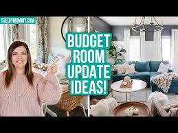 decor tips to update a room on a budget