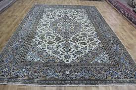 handmade persian kashan carpet with
