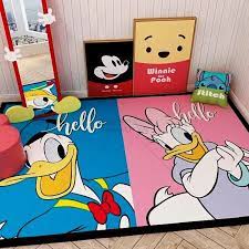 Hoạt Hình Disney Vịt Daisy Vịt Donald Thảm Trẻ Em Bé Gái Bé Trai Trang Trí  Phòng Ngủ Thảm Trong Nhà Sàn Thảm Winnie Gấu Stitch thảm|Rug