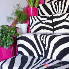 runrug zebra print stair carpet runner width 2 foot