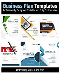 6 free ms word business plan templates