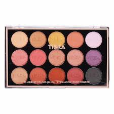 15 vibrant colors eyeshadow palette 18g