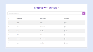 bootstrap table material design