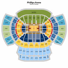 Philips Arena Concert Seating Chart With Seat Numbers Lovely