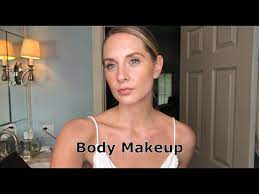 how to apply leg and body makeup body