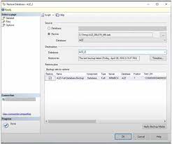 how to re sql database with a
