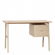 Wood, composite and engineered wood are materials options available in desks. Hubsch Wooden Desk With 2 Drawers Living And Co