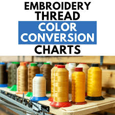 machine embroidery thread color