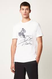 Biker Graphic T Shirt