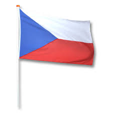 Tsjechie luxe zwaaivlaggetje polyester (€ 1.99). Vlag Tsjechie Vlaggenmasten Nl