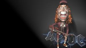 angus young 3d by supercigale