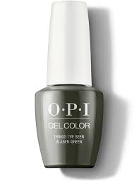 Things Ive Seen In Aber Green Gelcolor Opi