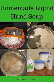 easy homemade liquid hand soap darcie