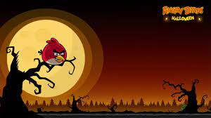 Angry Birds Halloween iPhone & Desktop Backgrounds