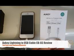Aukey Lightning To Usb Cable Cb D3 Review Youtube