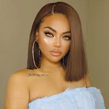 Light Brown Short Bob Lace Front Human Hair Wigs For Women Brazilian Remy Silky Straight Black 613 Blonde Lace Front Wig Cara Wigs For Women Wig Wigwig Lace Front Wig Aliexpress