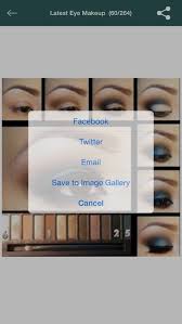 latest eye makeup step by step by